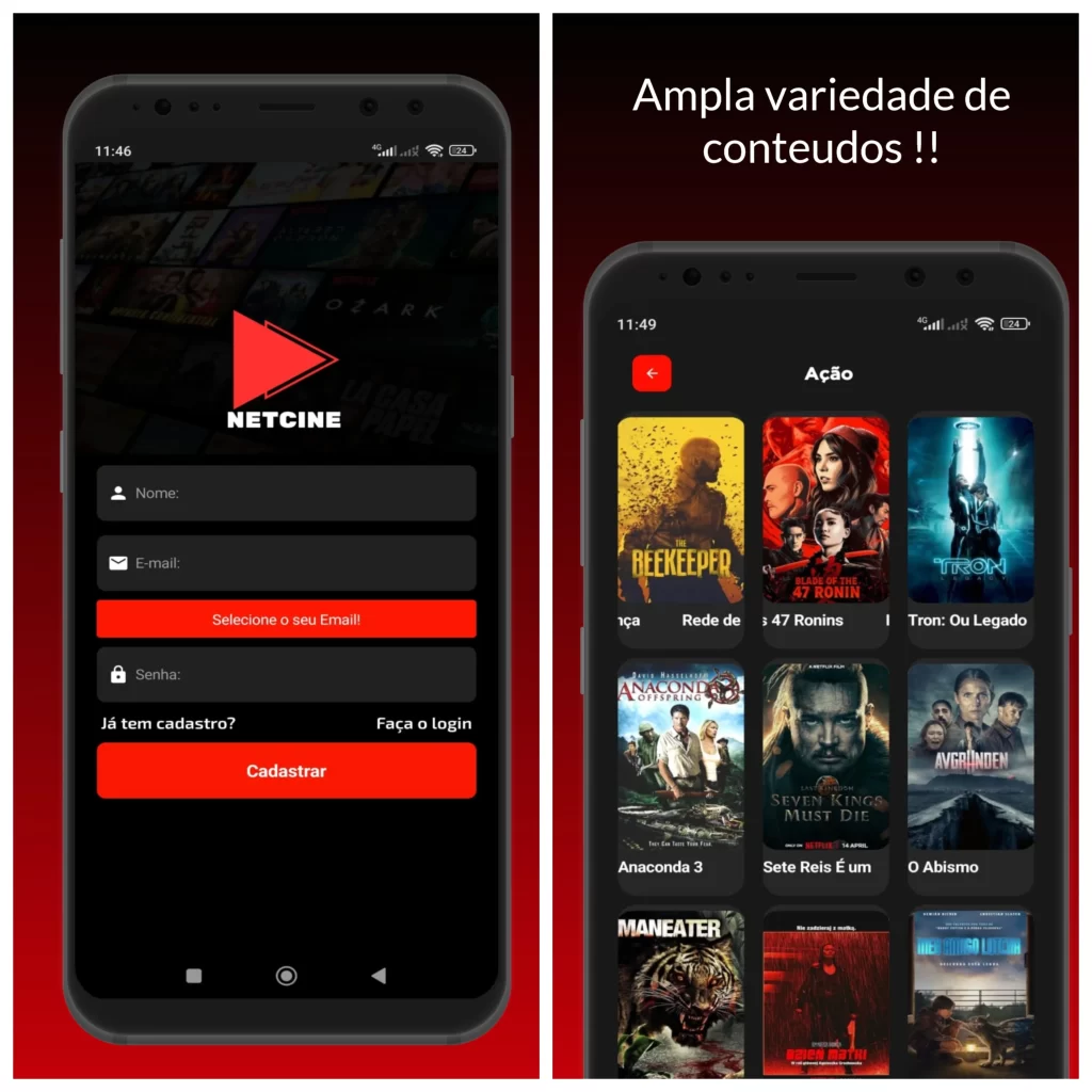 Netcine Mod Apk (Premium Unlocked, No Ads) Latest