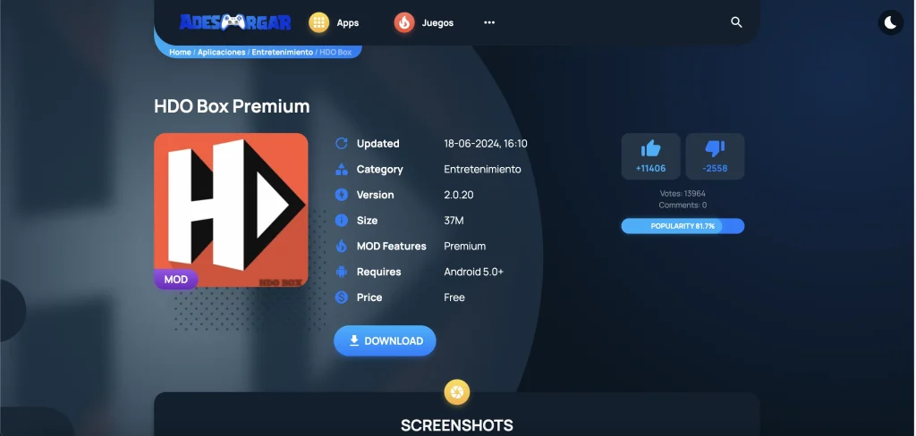 adescargar.online APK (BetFlix, Anime, HDO Box) Download