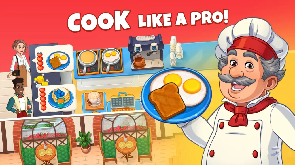 Cooking Diary Mod Apk (Unlimited Rubies & Money)