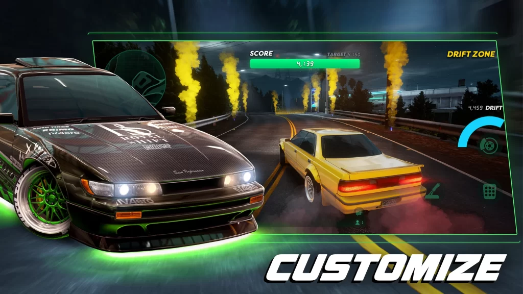 Static Shift Racing MOD APK (Unlimited Money/Full Nitro)