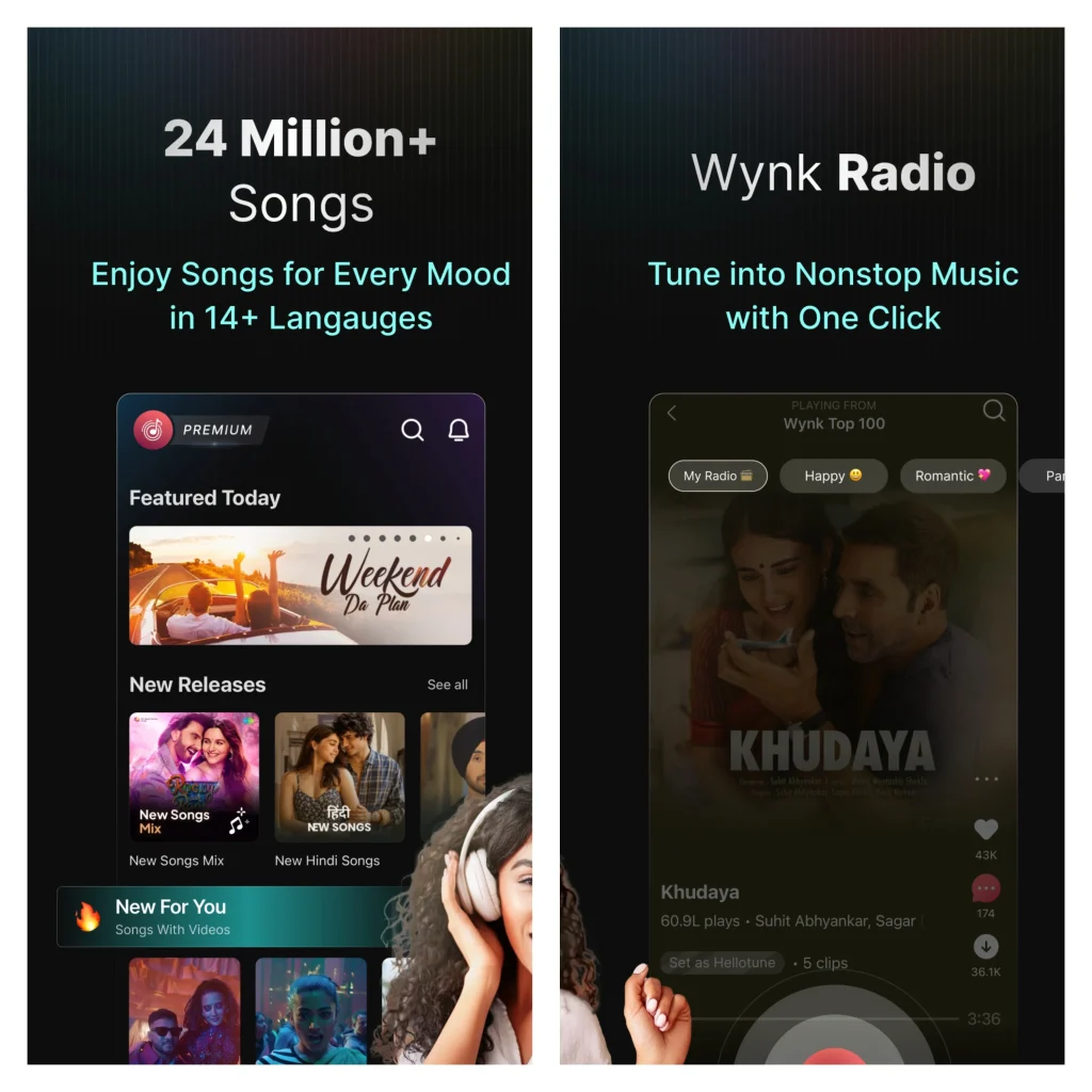 Wynk Music Mod Apk (Premium Unlocked)