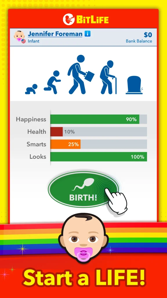 BitLife MOD APK (Bitizenship Unlocked)